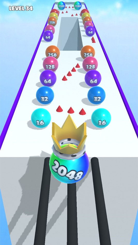 #9. Ball Merge 2048 (iOS) 由: Tran Thanh Tung
