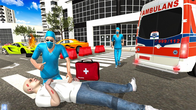 Police Ambulance Rescue Driver screenshot-3