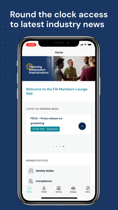 FIA Member Connect iPhone screenshot 2 - Business app