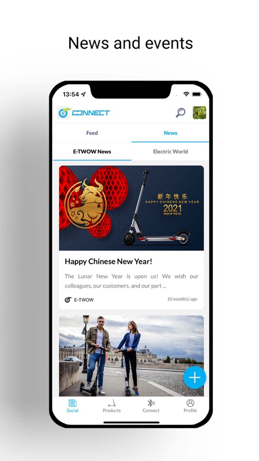 #3. E-TWOW Connect (iOS) 由: Zhejiang E-TWOW Electric Vehicle Co.Ltd.