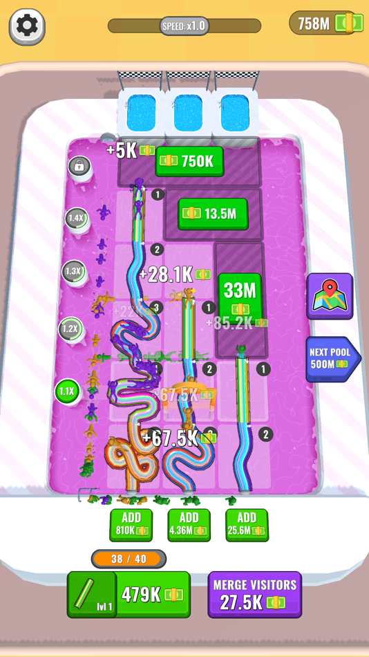 #6. Aquapark Merge (iOS) 由: Danyil Filippov