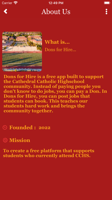 Students for Hire Screenshot