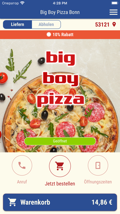 Big Boy Pizza Bonn Screenshot