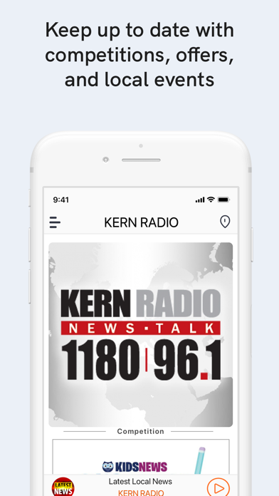 KERN RADIO BAKERSFIELD Screenshot