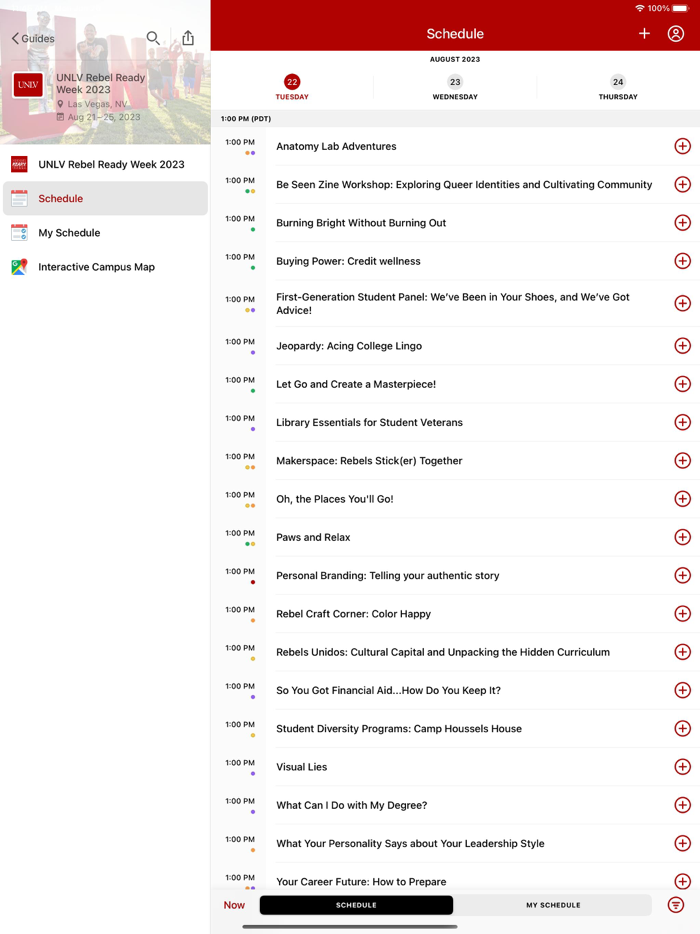 UNLV Rebel Ready Week 2023