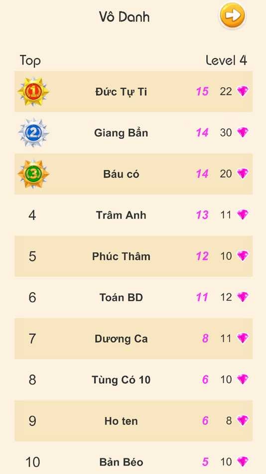 #6. Vua Tiếng Việt - Ghép Từ (iOS) 由: KHOAT DUONG VAN