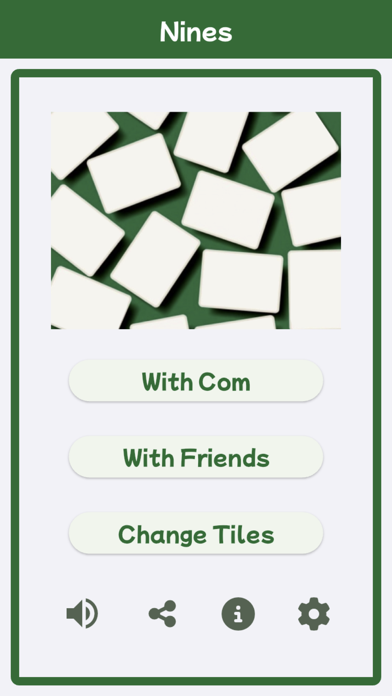 nines / Mahjong tile game Screenshot
