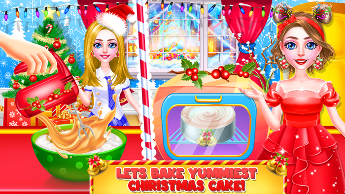 School Girls Christmas Party