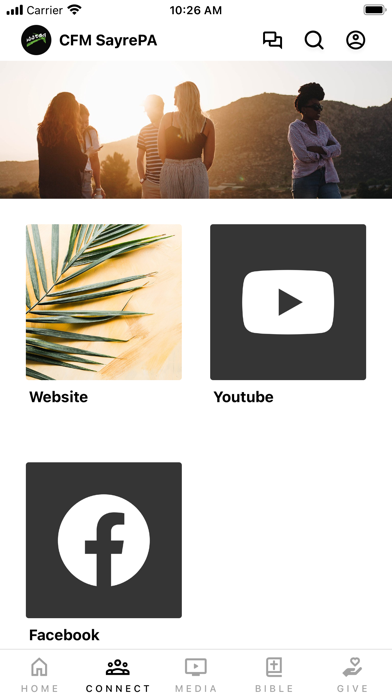 Crossroads Family Ministries Screenshot