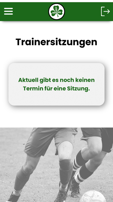 VfR - Trainerportal Screenshot