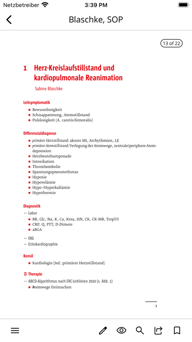 Notaufnahme-App Screenshot