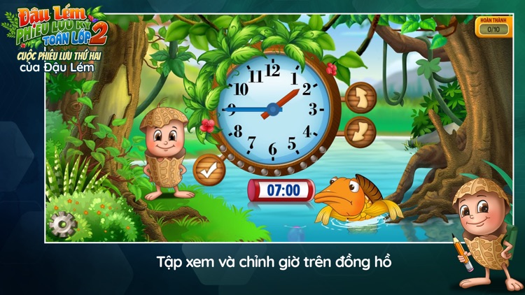 Đậu Lém Phiêu lưu ký - Toán 2 screenshot-5