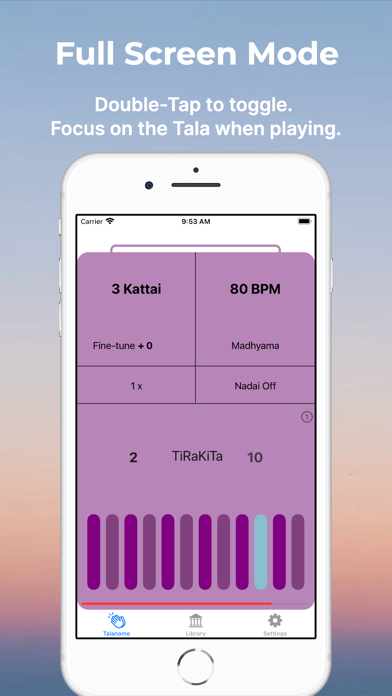 Talanome - Carnatic Metronome Screenshot