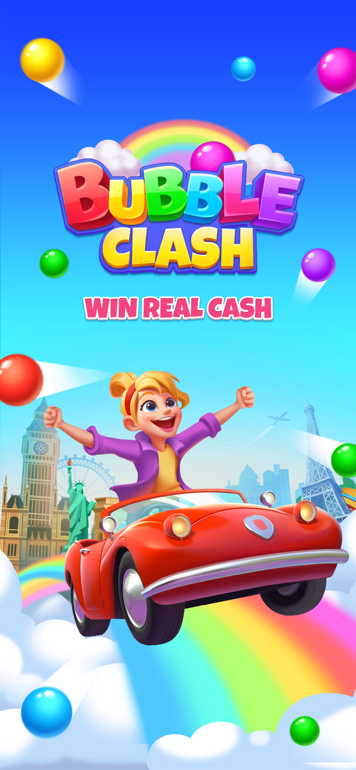 Bubble Clash Cash Prizes