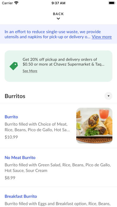 Chavez Supermarket & Taqueria Screenshot