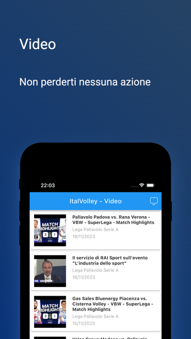 ItalVolley - Pallavolo Italia Screenshot
