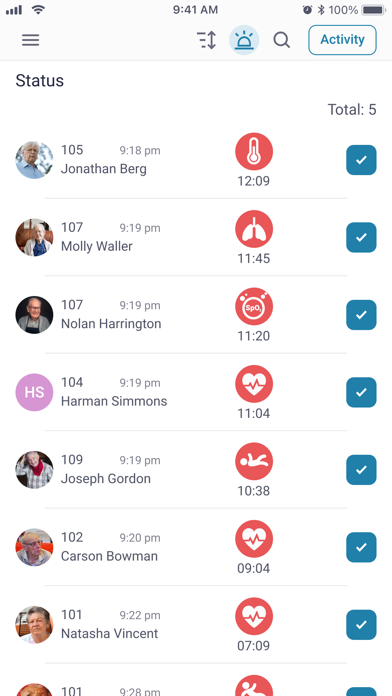 Vitalerter Screenshot