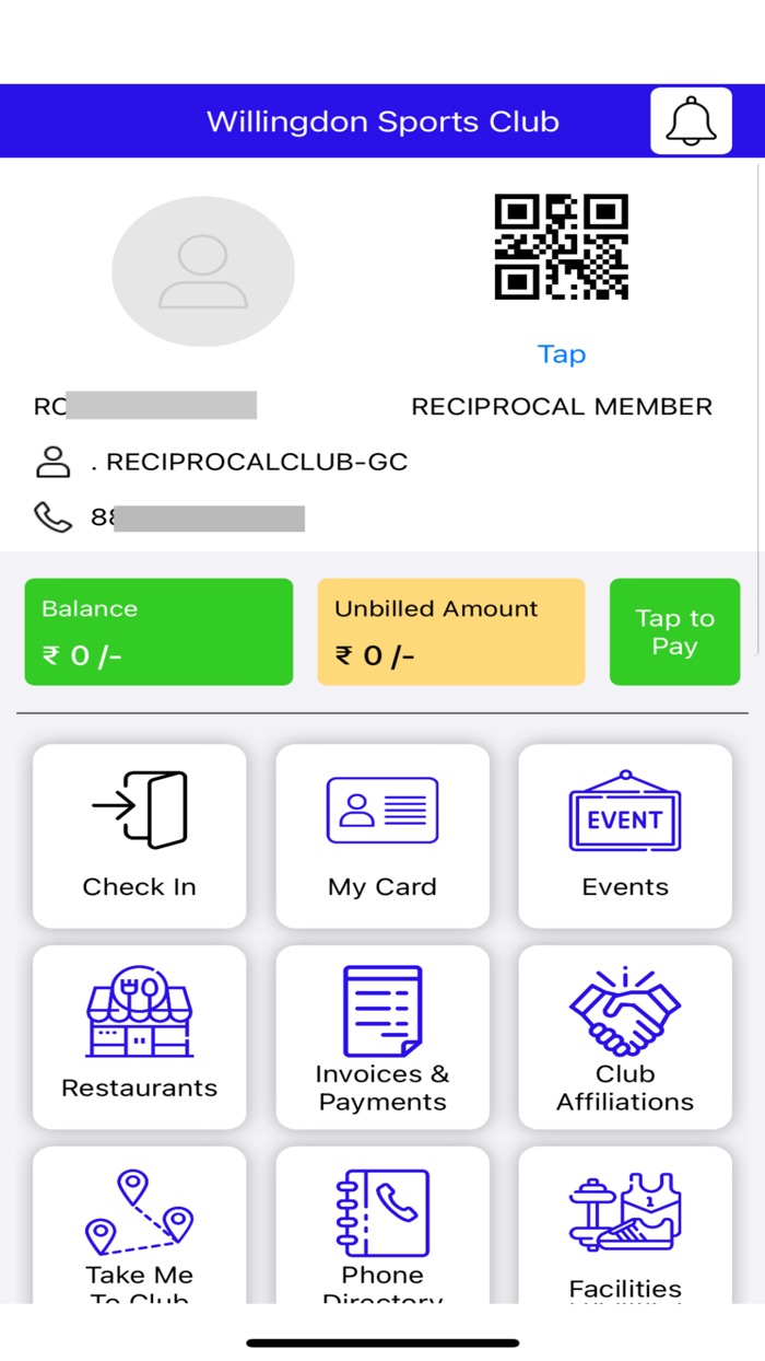 The Willingdon Club app