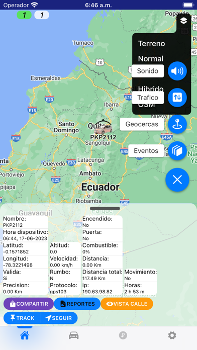 GPS WORLD TRACKING Screenshot