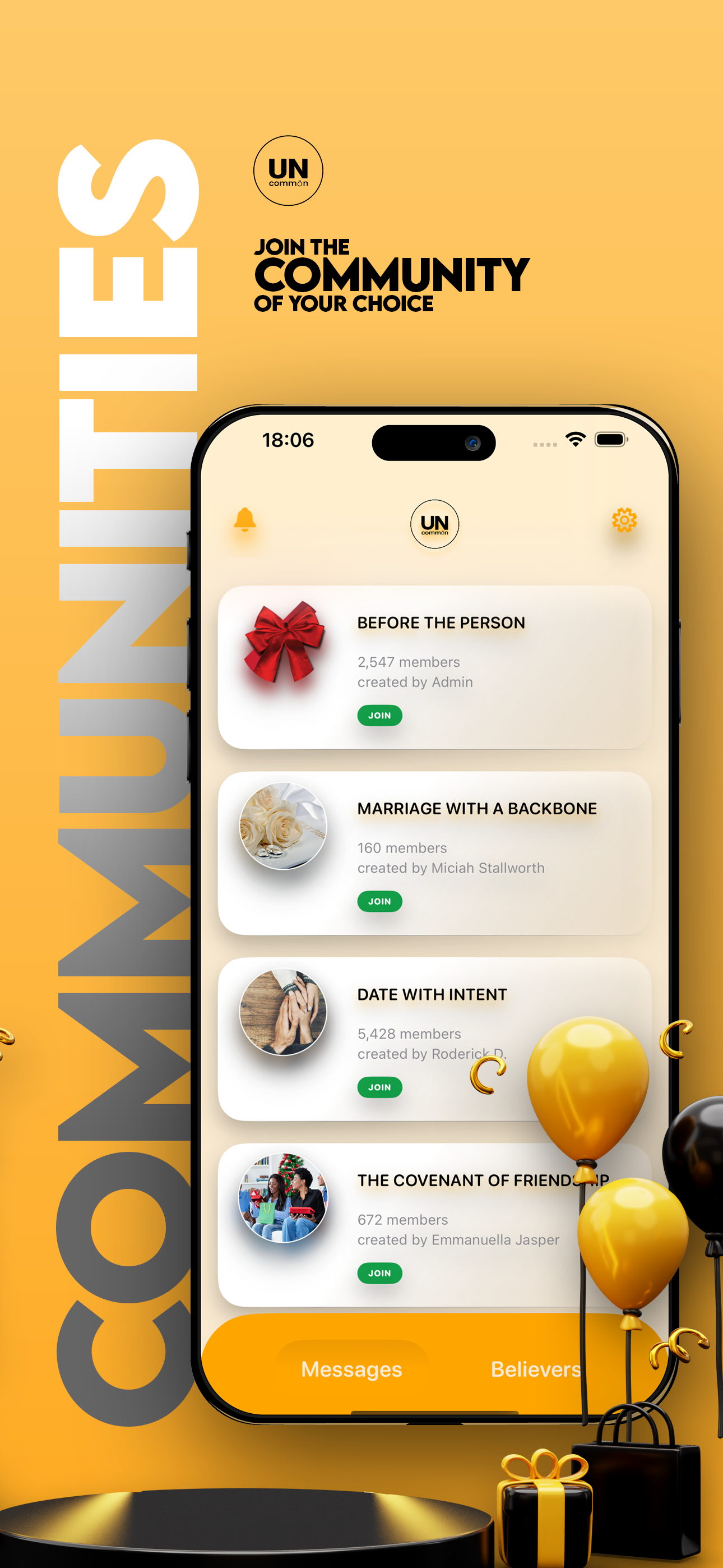 Uncommon Christian Dating