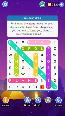 Game screenshot Daily Bible Verse: Word Search apk