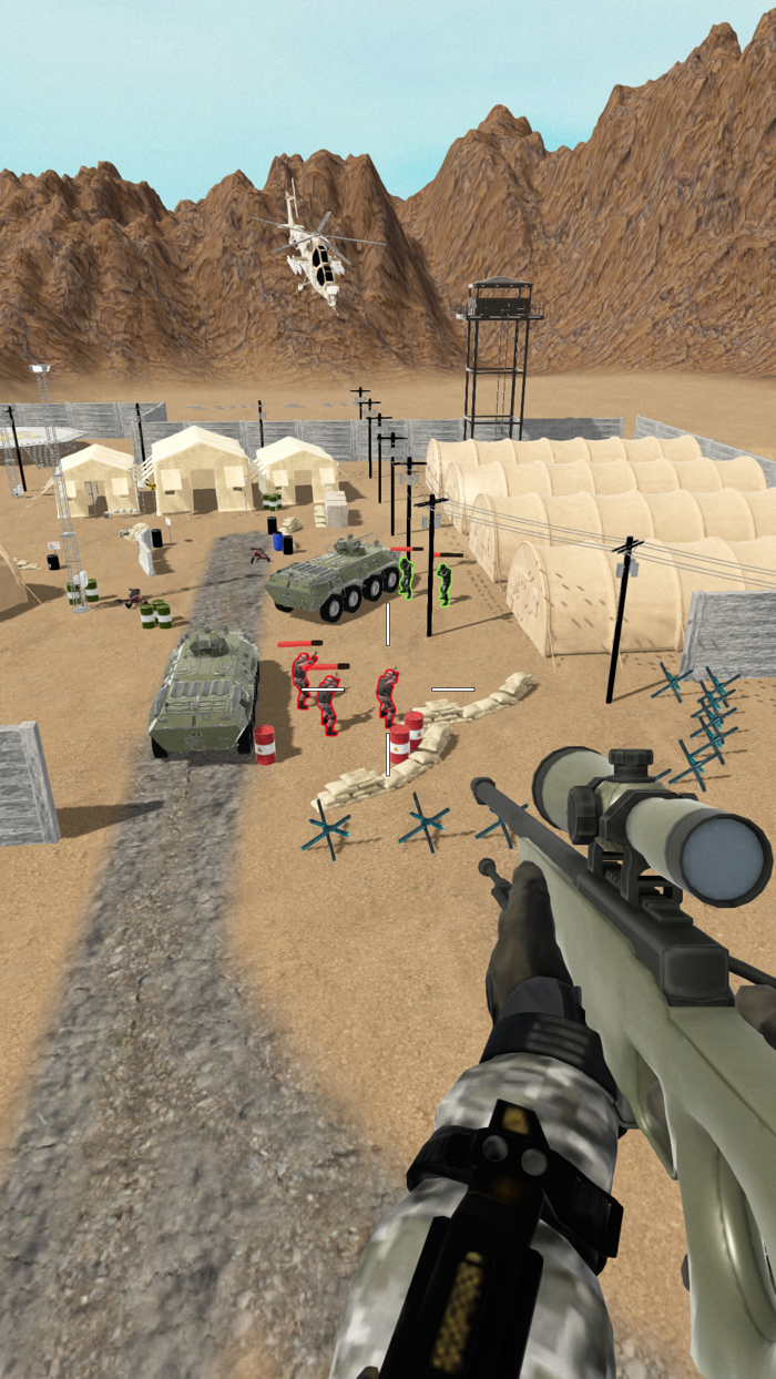Sniper 3D Army Shooting