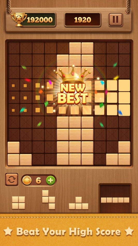 #1. Wood Block Puzzle Fill (iOS) 由: Colorful Days
