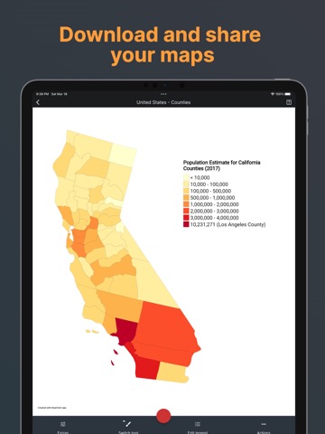 MapChart Appのおすすめ画像9