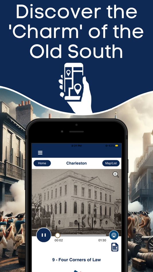 Charleston Audio Tour Guide - 1.4 - (iOS)