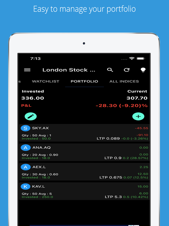 London Stock Market Live