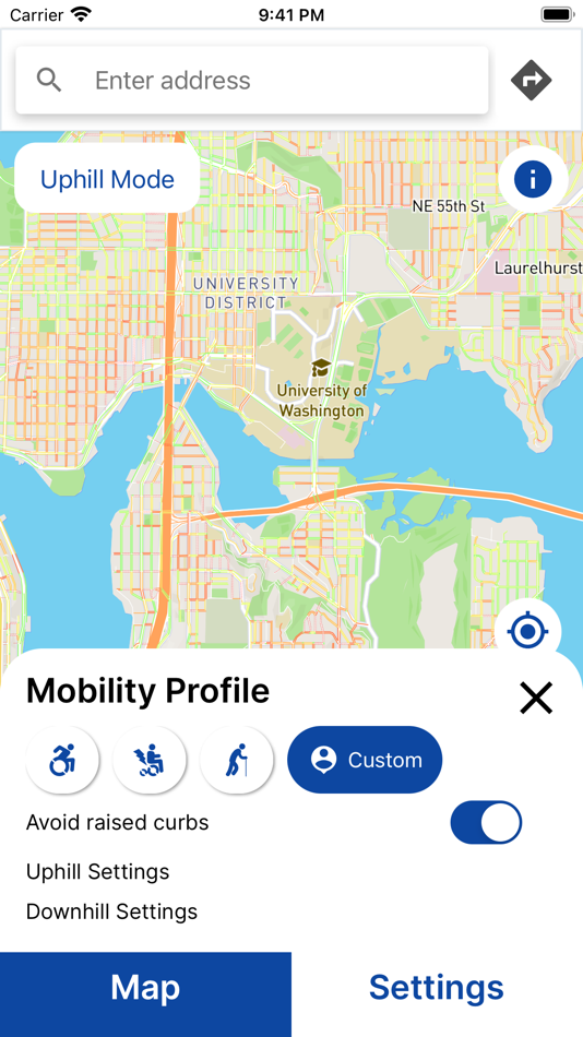 #2. AccessMap (iOS) By: Taskar Center for Accessible Technology at UW