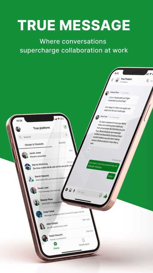 #1. Rework Message (iOS) Με: True Platform Pte. LTD