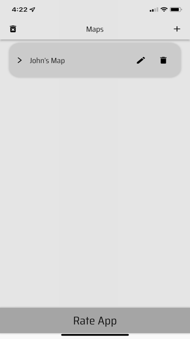 US States Visited Screenshot