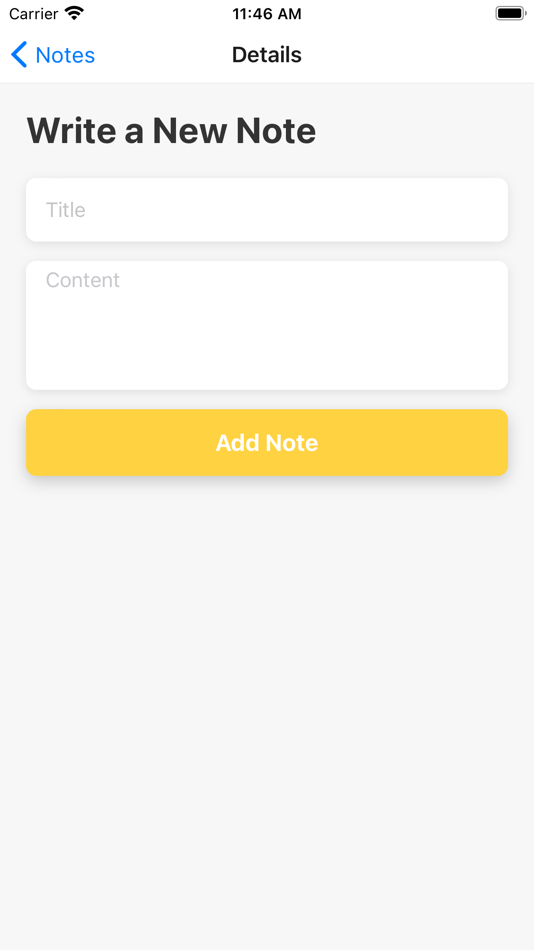 #2. My Notes App (iOS) 게시자: Parth Vekariya