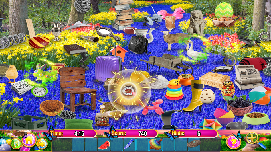 #8. Hidden Objects Easter Spring (iOS) 来自: Brainfull, LLC