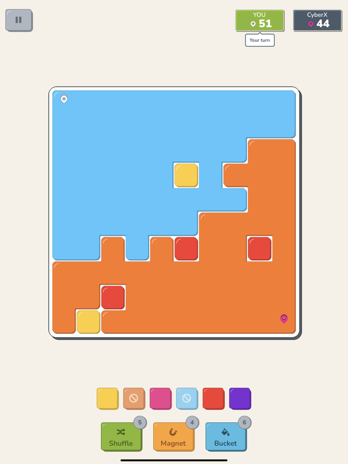 Flood Me - Color Switch Puzzle