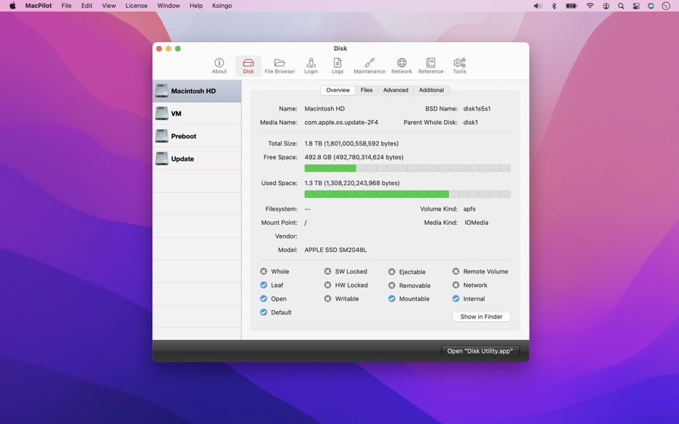 #2. MacPilot (Lite) (macOS) 由: Koingo Software, Inc.