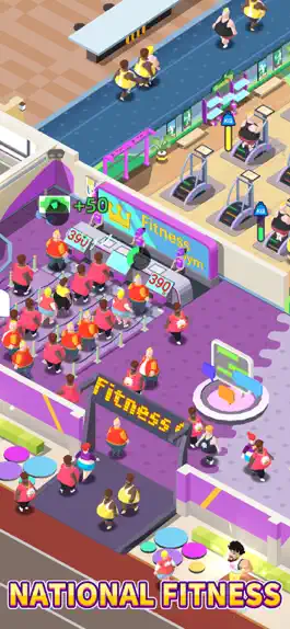 Game screenshot Fitness Club Tycoon-Idle Game mod apk