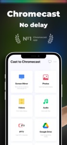 Cast for Chromecast App screenshot #1 for iPhone