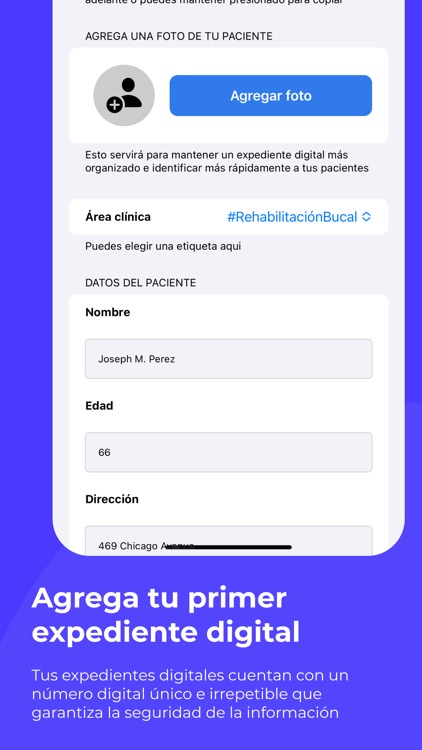 OneClick: Expedientes Dentales screenshot-3
