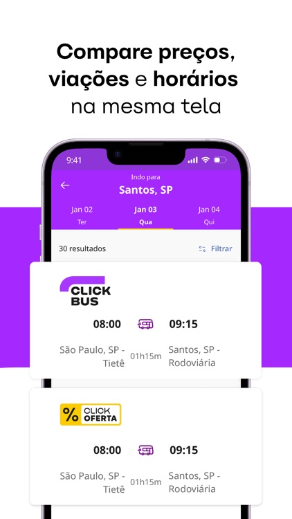 ClickBus - Passagens de Ônibus