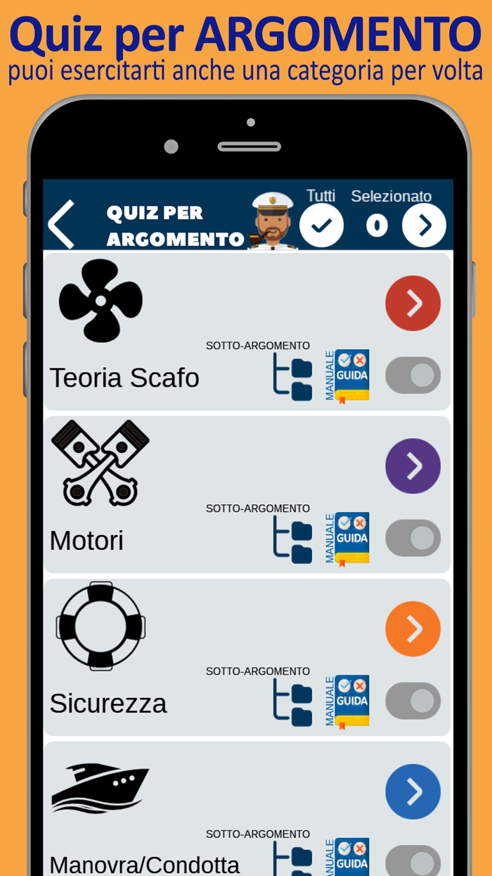 Esame Patente Nautica Italian