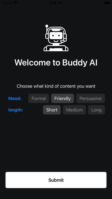 BuddyAI Screenshot