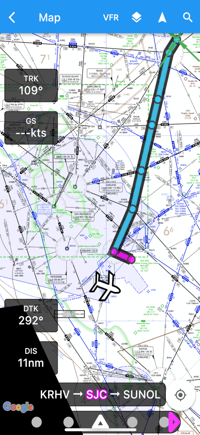 AviNavi navigation for pilots