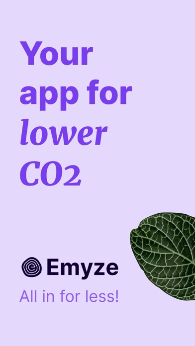 Emyze. Take climate action. Screenshot