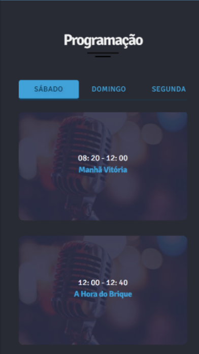 Rádio Vitória AM 1320 Screenshot