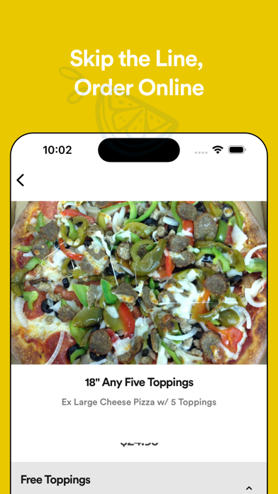 Bella Sera Pizza Screenshot