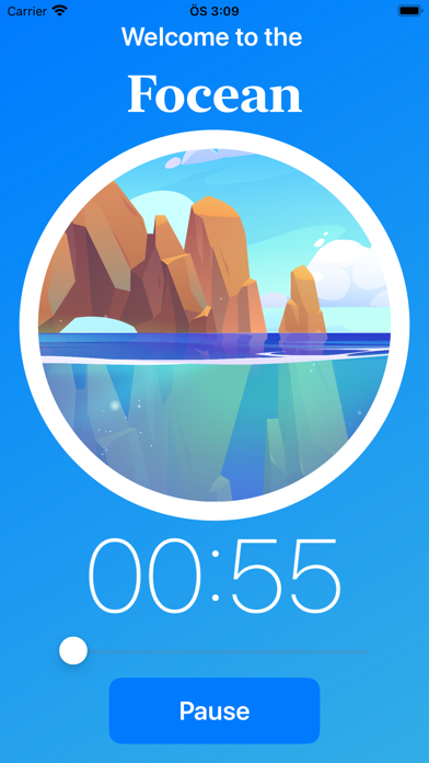 Focean - Focus App Screenshot