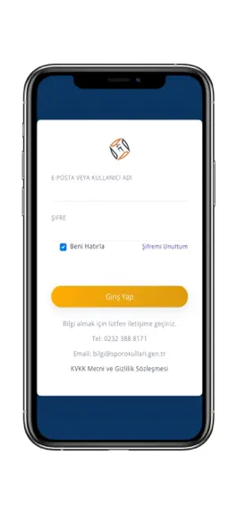 Game screenshot Spor Okulları Yönetim Sistemi apk