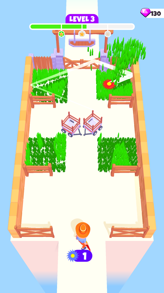 #2. Mr. Mower 3D (iOS) Podle: BOOM GAMES YAZILIM VE TICARET ANONIM SIRKETI